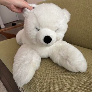 90s IKEA rare polar bear large White teddy bears stuffed toy plush animal
